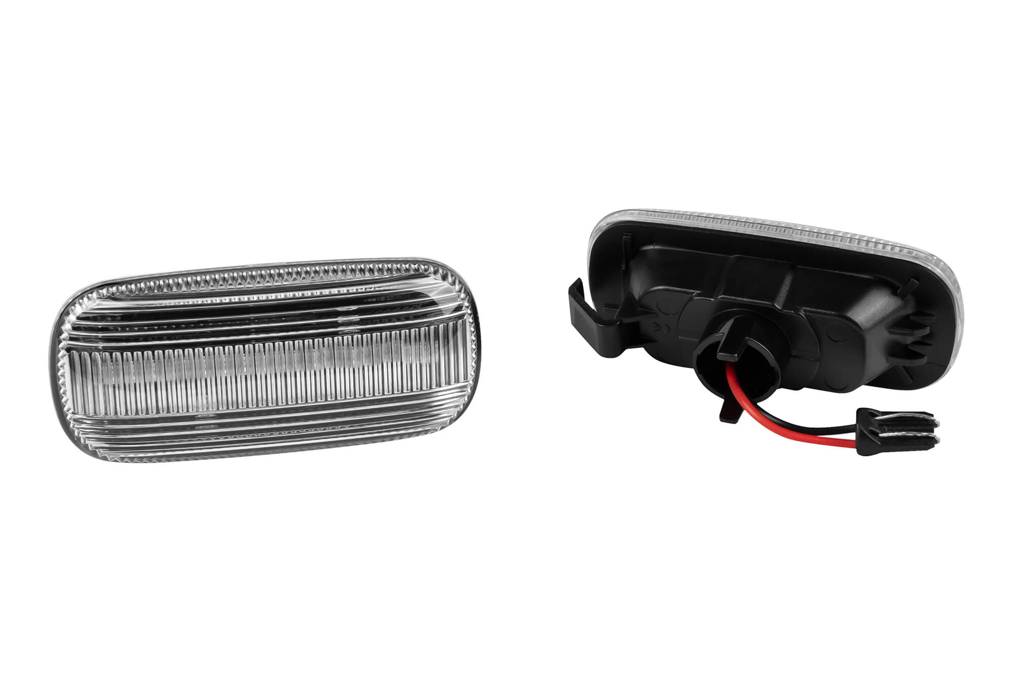 Комплет динамични LED странични жмигавци за Audi A3 2006-2013, A4 2002-2008, A6 2002-2005, A8 2004-2009, TT 2007-2011 со хром основа, лев + десен