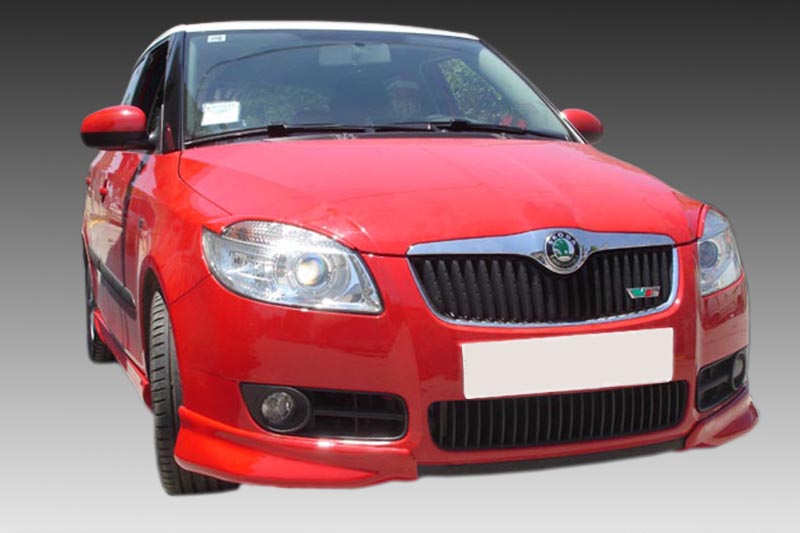 Додатоци  Motordrome Design за преден  браник на Skoda Fabia Mk2 2007-2010