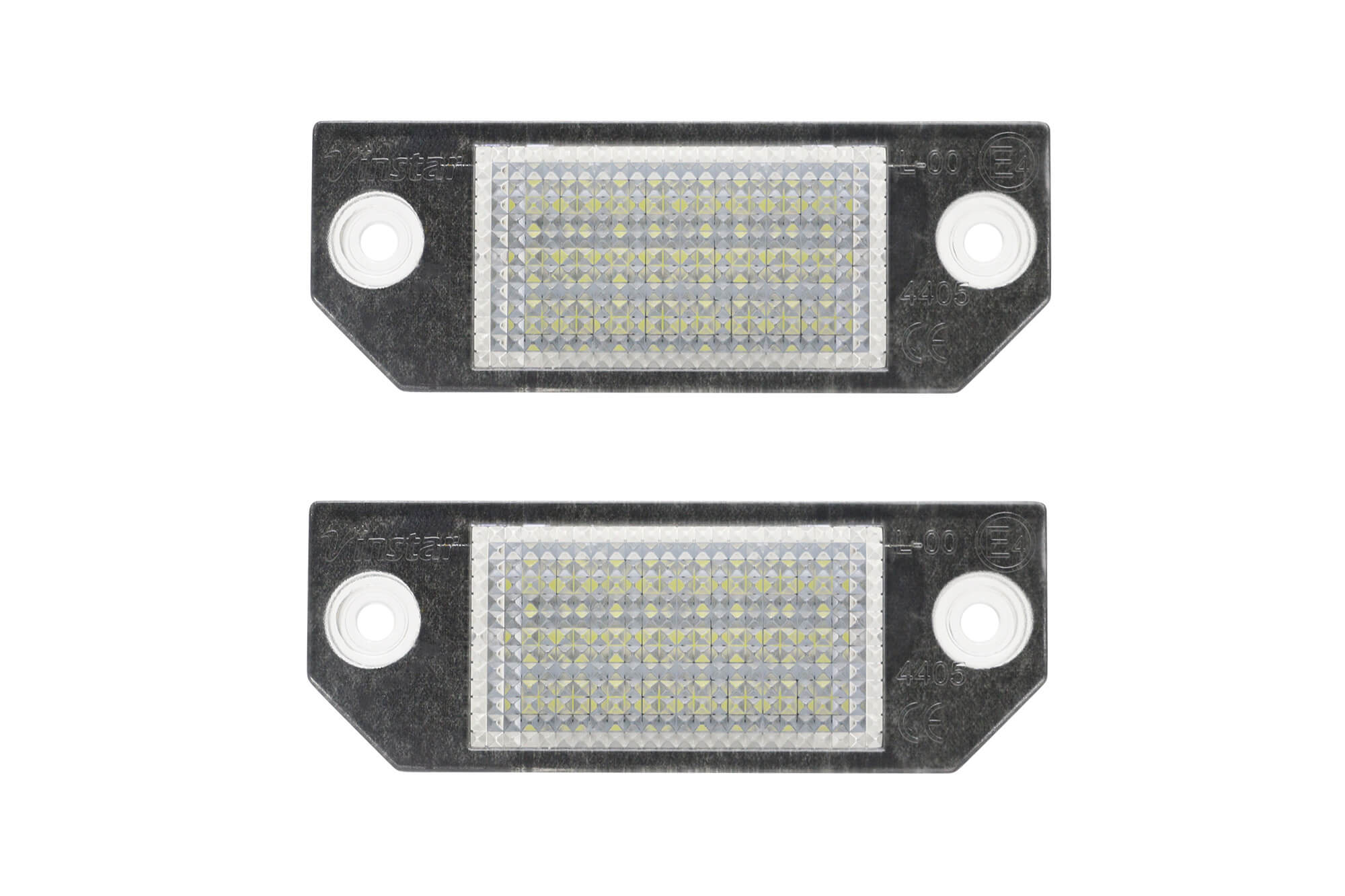 Комплет LED плафони за регистарска таблица за Ford Focus C-max 2003-2007, Focus MK2 2003-2008, лев и десен