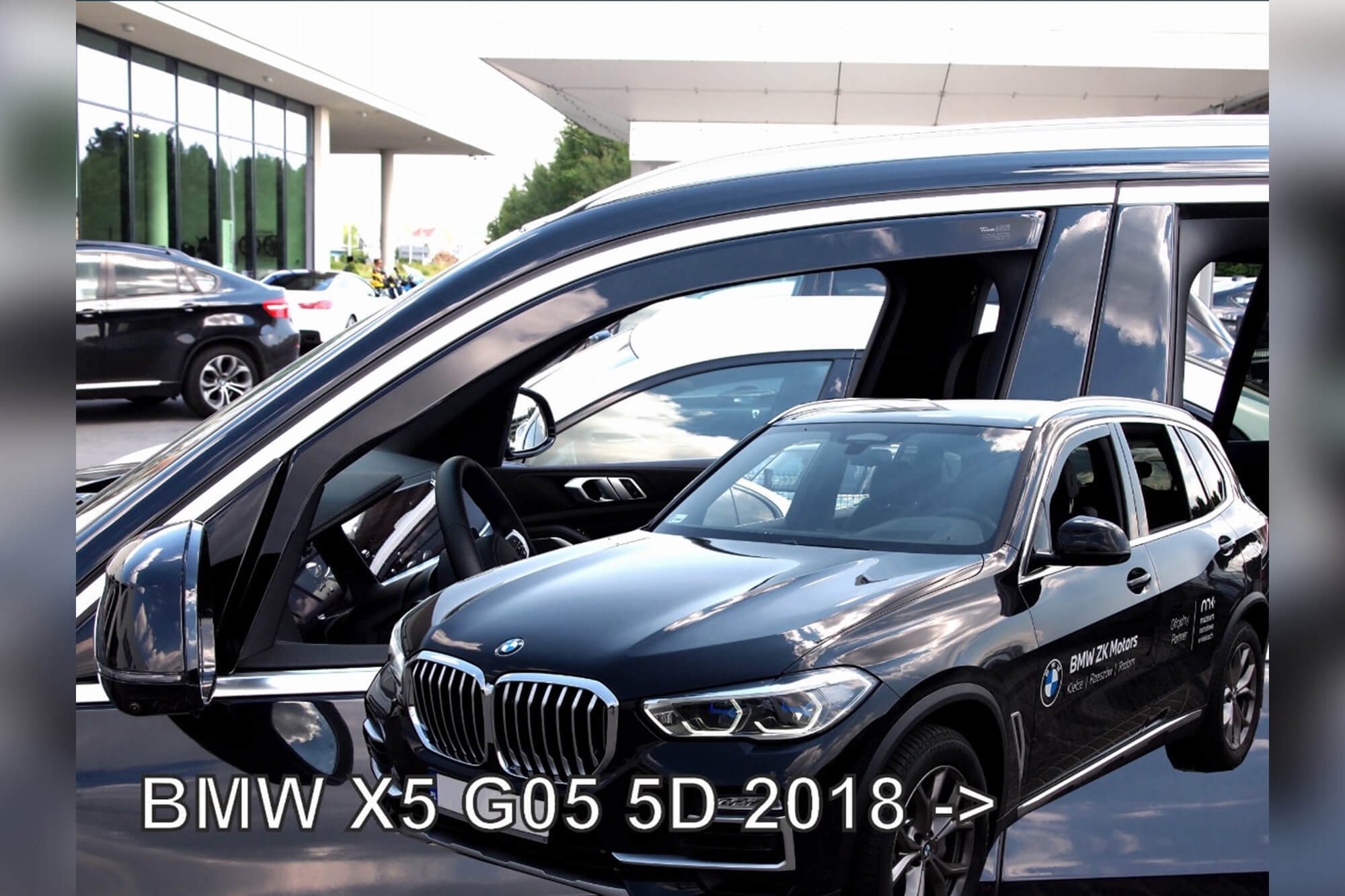 Предни ветробрани Heko за BMW X5 G05 по 2018 година, 5 врати, затемнети, 2 бројки