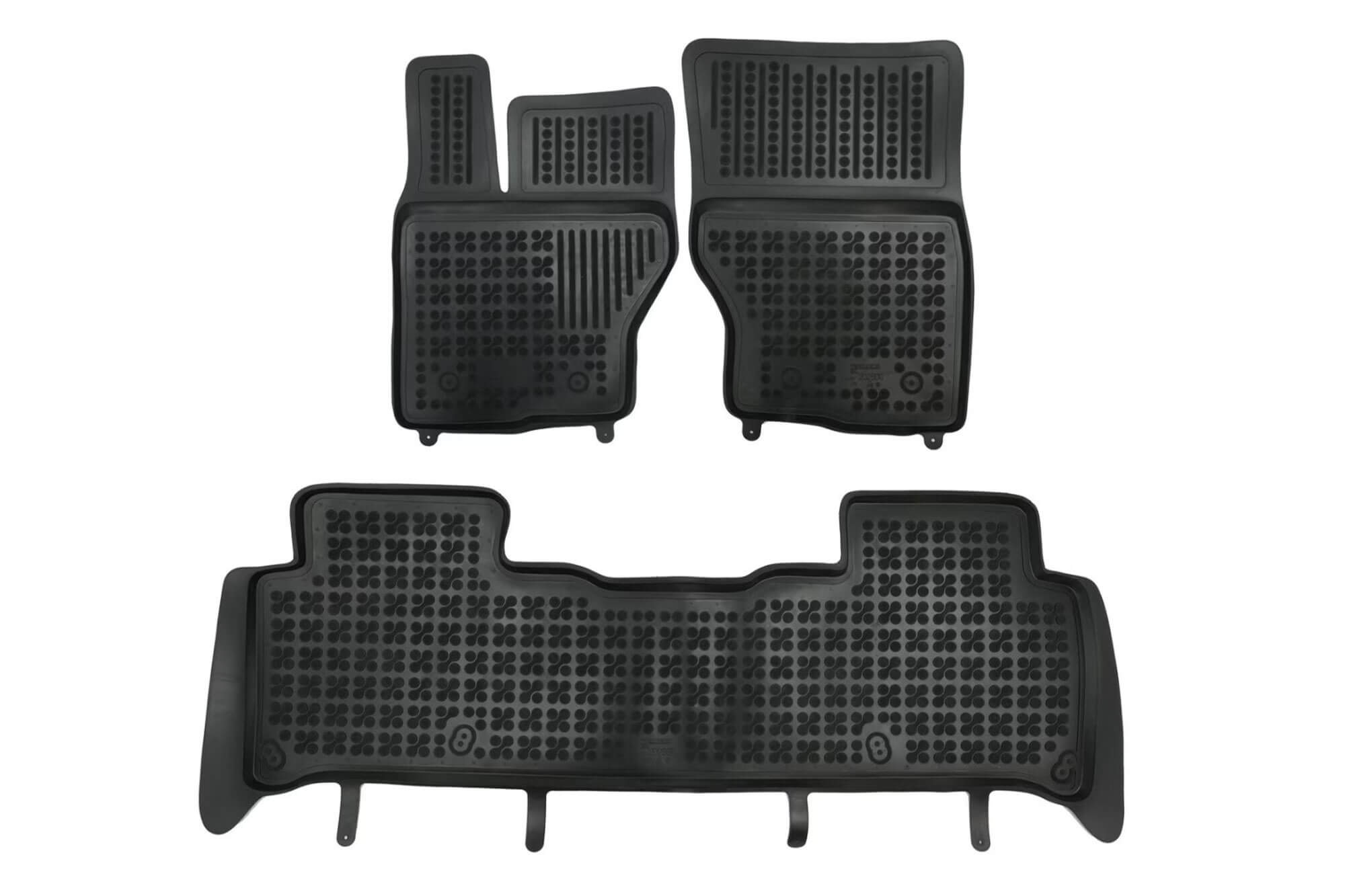 Гумени патосници Rezaw-Plast за Range Rover IV 2012-2022 3 дела црни