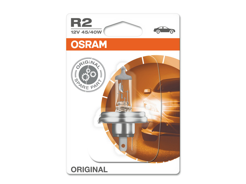 Халогенска сијалица Osram R2 Original 12V, 45/40W, P45t, 1 бр.