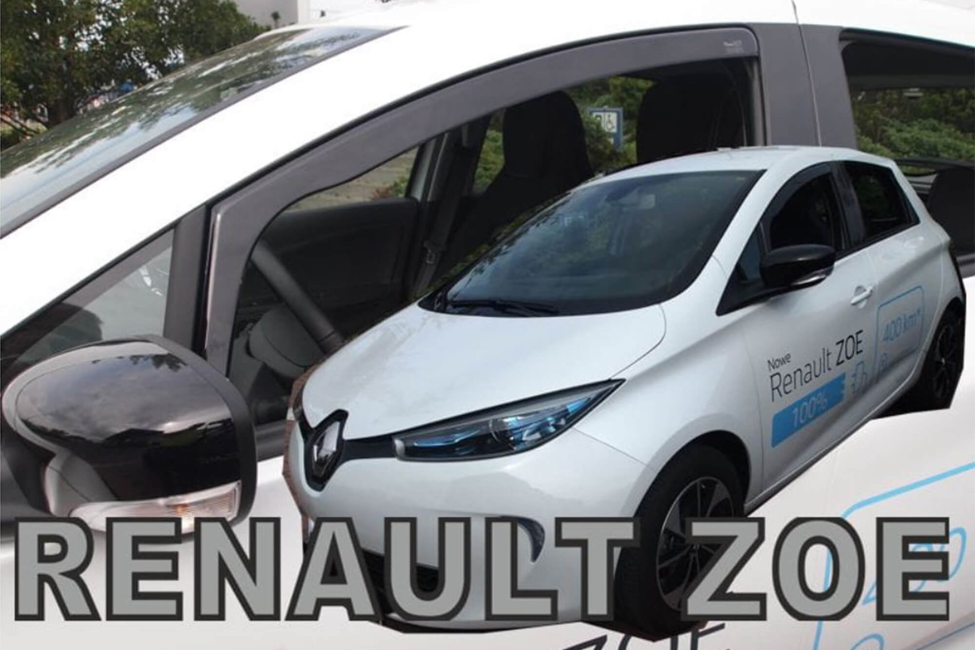 Предни ветробрани Heko за Renault Zoe по 2012 година 5 врати, затемнети, 2 бројки