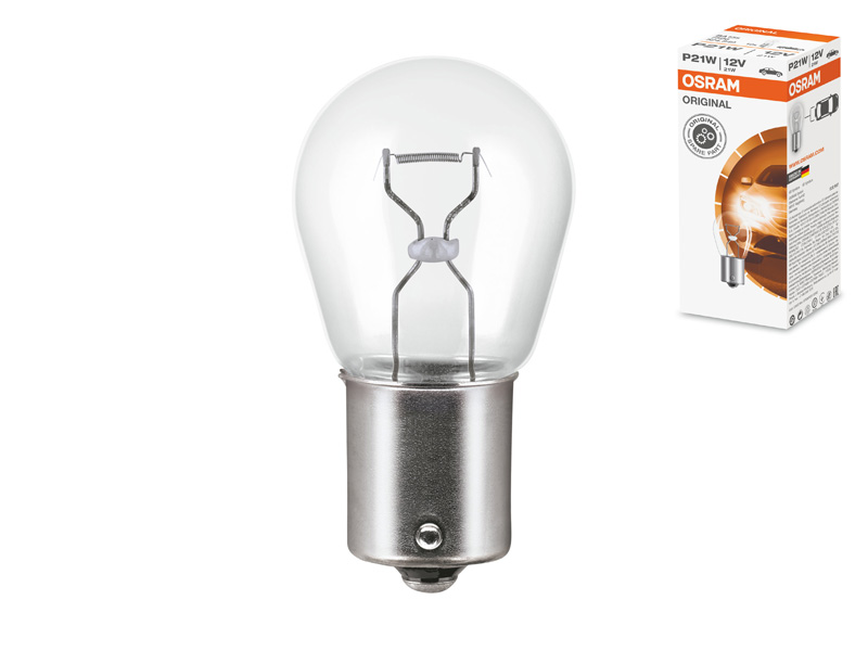 Халогенска сијалица Osram P21W Original 12V, 21W, BA15s, 1 бр.