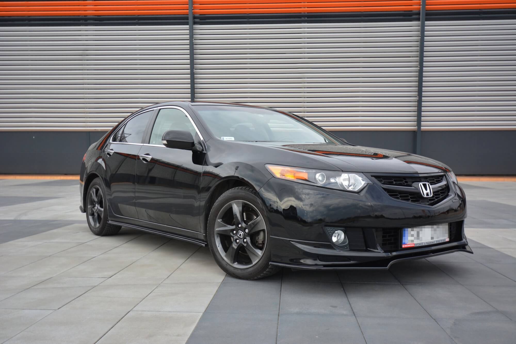 Спојлер  Maxton Design за преден  Type-S браник на Honda Accord CU-Series седан 2009-2011, боја карбон