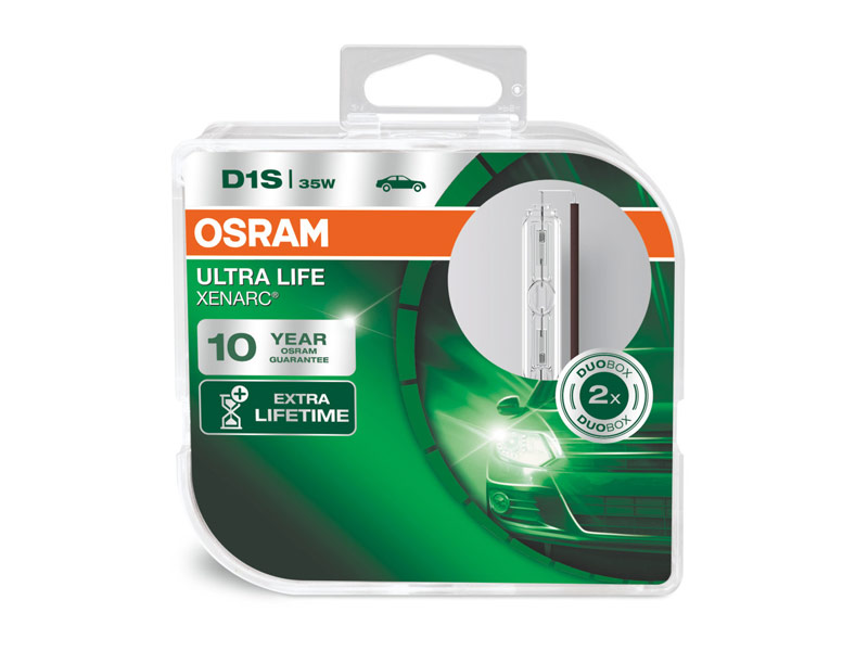 Комплет 2 бр. ксенон сијалици Osram D1S Ultra Life 85V, 35W, PK32d-2