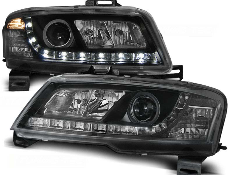 Комплет тунинг фарови со LED светла за FIAT STILO 3D 10.2001-2008, лев и десен