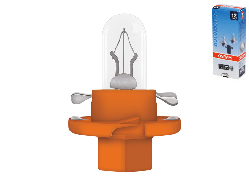 Сијалица за контролна табла/ шалт табла Osram Original 12V, 1.1W, BX8.4D портокалова , 1 бр.