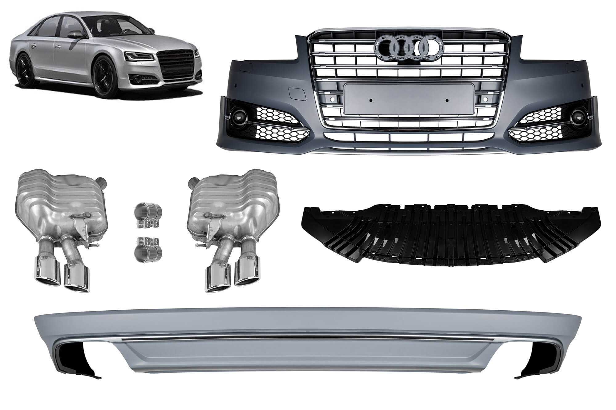 S8 пакет за Audi A8 2015-2017 година