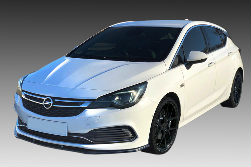 Спојлер  Motordrome Design за преден  OPC-Line браник на Opel Astra K 2015-2019