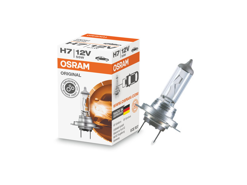 Халогенска сијалица Osram H7 Original 12V, 55W, PX26d, 1 бр.