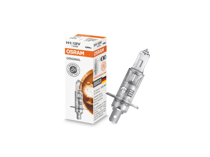 Халогенска сијалица Osram H1 Original 12V, 55W, P14.5s, 1 бр.