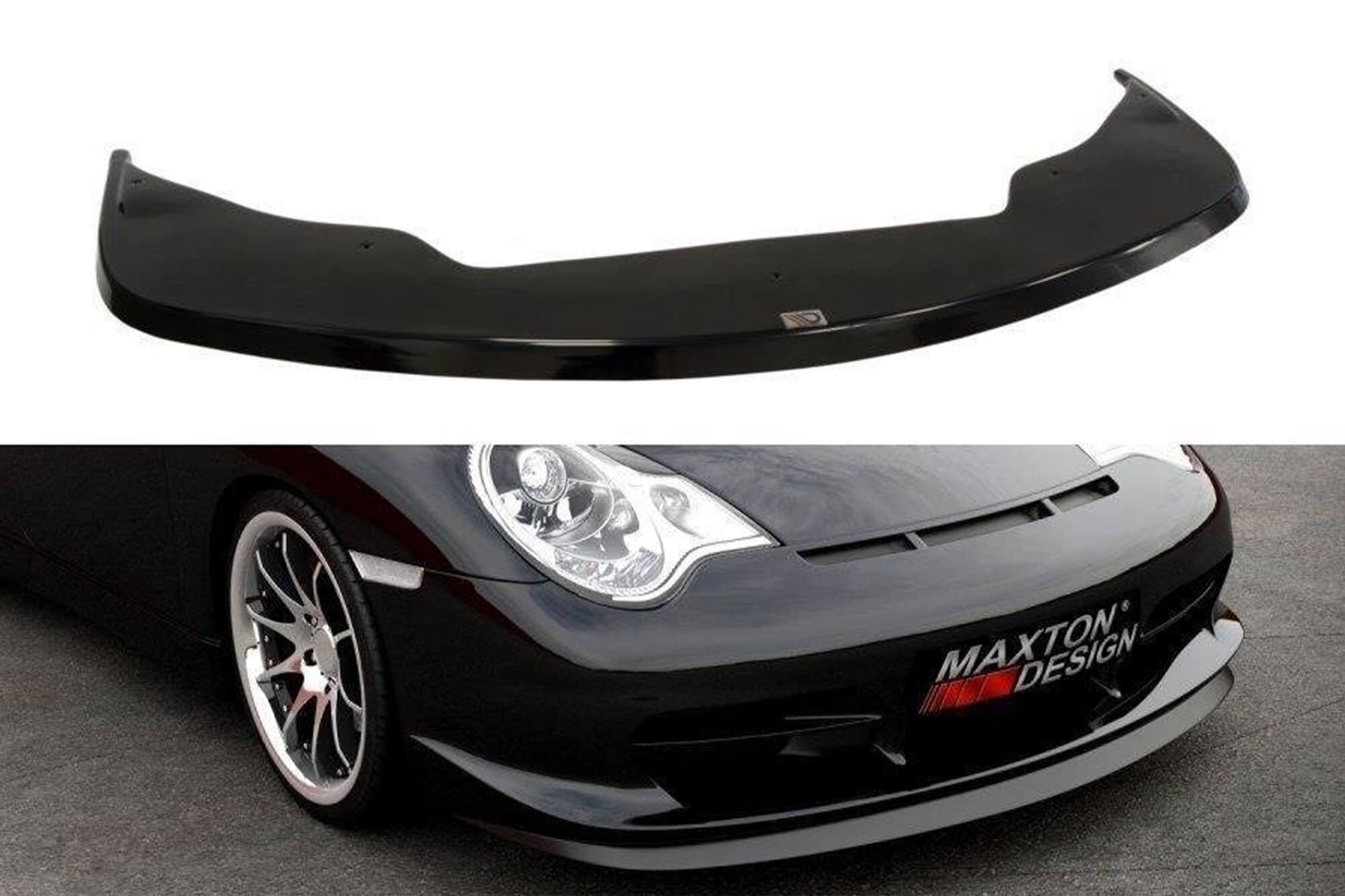 Спојлер  Maxton Design за преден  браник на Porsche 911 GT3 996 1999-2006, боја карбон